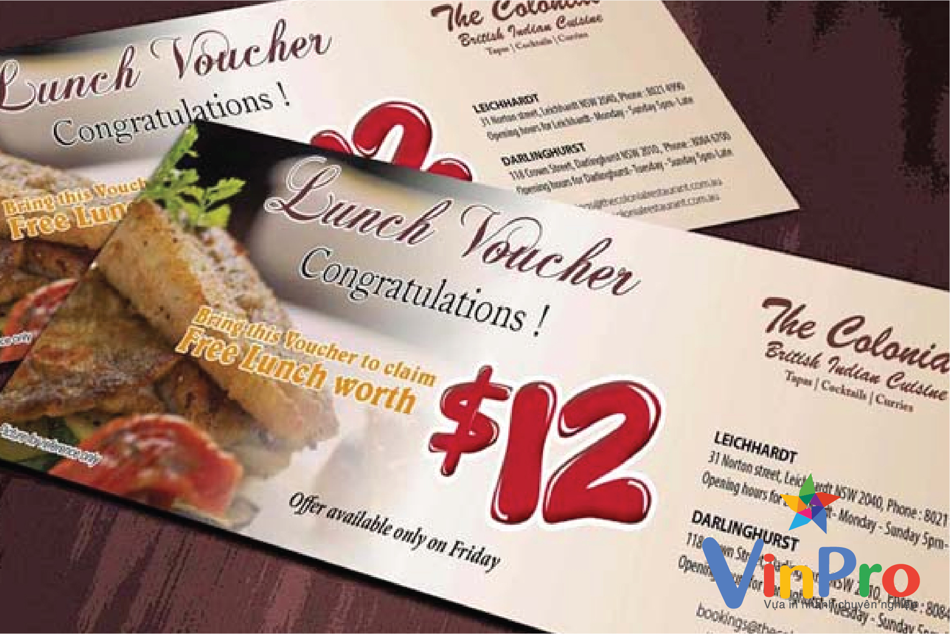 In ấn voucher giảm giá