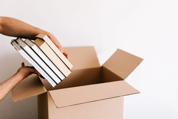 hộp carton đựng sách
