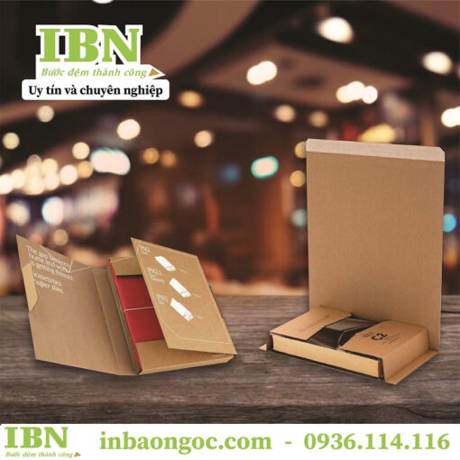 hộp carton đựng sách