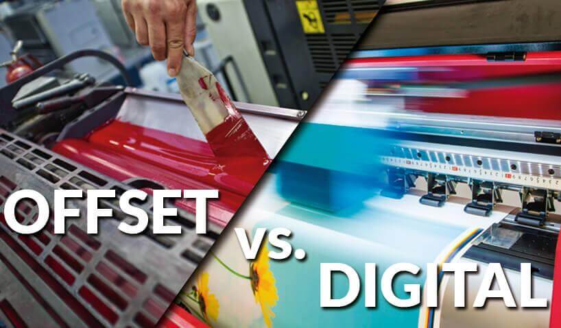 So sánh sự khác biệt giữa in offset và in nhanh kỹ thuật số