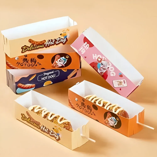 Chất liệu giấy chuyên dụng khi in hộp đựng hotdog