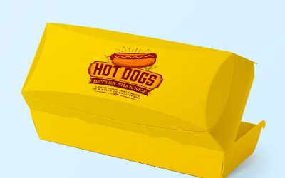 Dịch vụ in hộp đựng hotdog chuyên nghiệp, giá rẻ