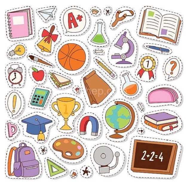 Mẫu sticker học tập - 1