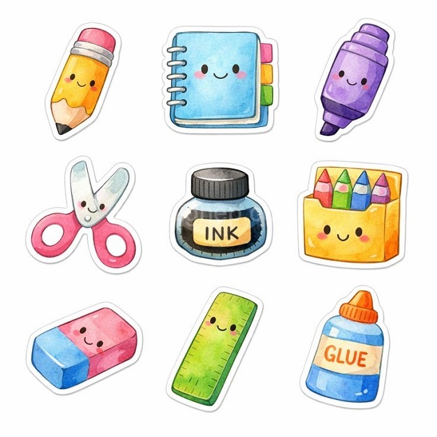 Mẫu sticker học tập - 3