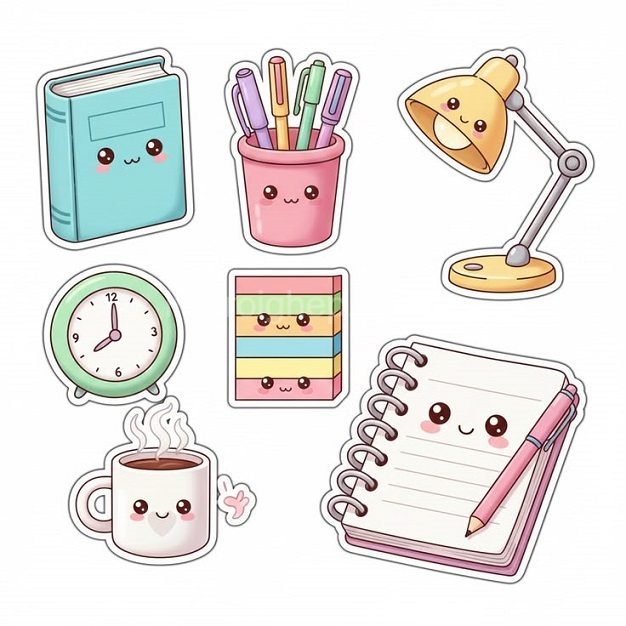 Mẫu sticker học tập - 6