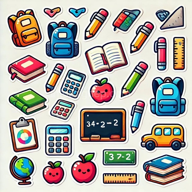 Mẫu sticker học tập - 8